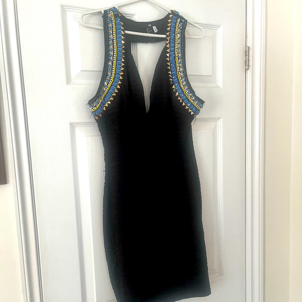Black summer dress